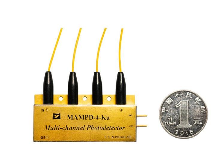 Amplified RF InGaAs Photodetector